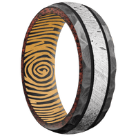 Zirconium + Rock Finish + Gold