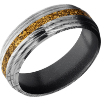 Damascus + Polish Finish + Dark Grey