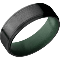 Zirconium + Satin , Satin Finish + Eastern Green