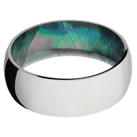 Titanium + Polish Finish + Black Mother of Pearl
