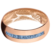 14K Rose Gold + Anglesatin Finish