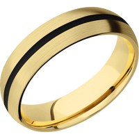 18K Yellow Gold + Satin Finish