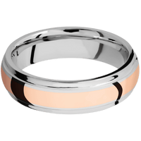 14K White Gold + Polish , Polish Finish