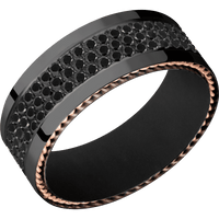 Zirconium + Polish Finish + Black