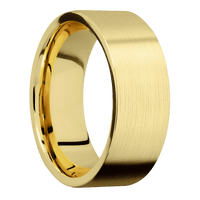 22K Yellow Gold + Satin Finish