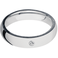 10K White Gold + Polish Finish