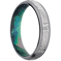 Tantalum + Satin Finish + Black Mother of Pearl