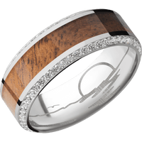 18K White Gold + Polish , Polish Finish