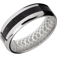 14K White Gold + Polish , Polish Finish