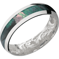10K White Gold + Polish Finish