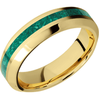 22K Yellow Gold + Satin , Polish Finish