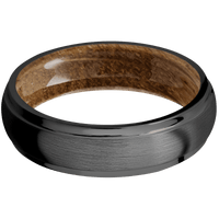 Zirconium + Satin , Polish Finish + Whiskey Barrel