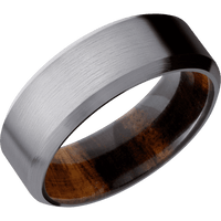 Tantalum + Satin , Satin Finish + Desert Iron Wood