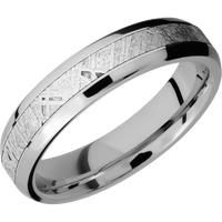 14K White Gold + Polish , Polish Finish