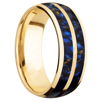 10K Yellow Gold + Polish Finish