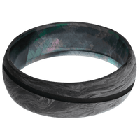 Forged Carbon Fiber + None Finish + Black Mother of Pearl