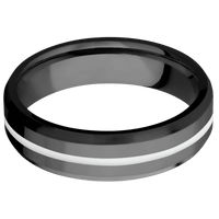 Zirconium + Polish , Satin Finish