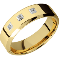 10K Yellow Gold + Polish , Polish Finish