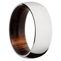 Cobalt Chrome + Polish Finish + Cocobolo