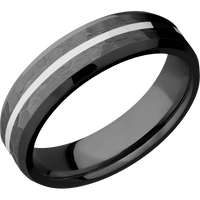 Zirconium + Hammer , Polish Finish