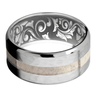 Titanium + Hammer , Polish Finish