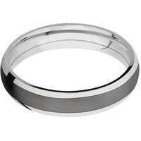 14K White Gold + Polish Finish