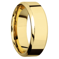 18K Yellow Gold + Polish , Polish Finish