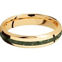 10K Yellow Gold + Polish , Polish Finish