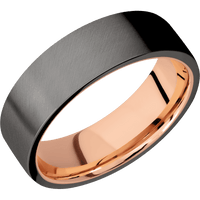 Tantalum Noir + Anglesatin Finish + 14K Rose Gold