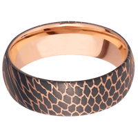 Superconductor Noir + Satin Finish + 14K Rose Gold