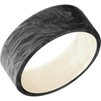 Forged Carbon Fiber + None Finish + Freshwater Mother of Pearl