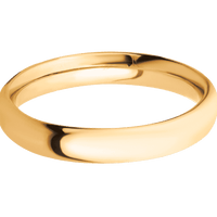 10K Yellow Gold + Polish Finish