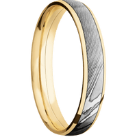 10K Yellow Gold + Polish Finish
