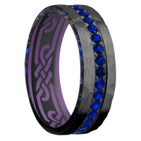 Zirconium + Hammer Finish + Wild Purple