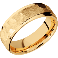 10K Yellow Gold + Rock , Polish Finish