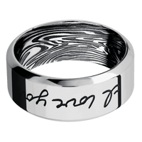 14K White Gold + Polish , Polish Finish + Kinetic