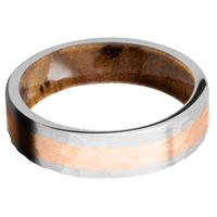 Cobalt Chrome + Hammer Finish + Thuya Burl