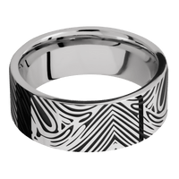 10K White Gold + Polish Finish