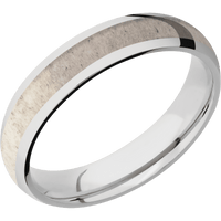 10K White Gold + Polish Finish