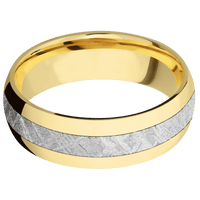 18K Yellow Gold + Polish Finish