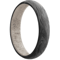 Forged Carbon Fiber + None Finish + Antler