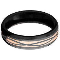 Zirconium + Hammer , Satin Finish + Ebony
