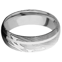 Damascus + Polish Finish + Titanium