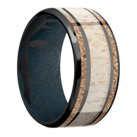 Zirconium + Polish , Polish Finish + Blue Titanium