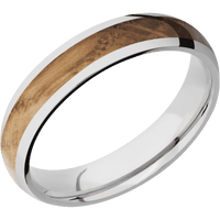 14K White Gold + Polish Finish