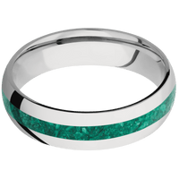 14K White Gold + Polish Finish