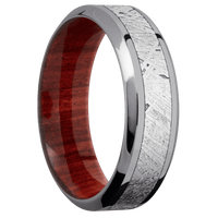 Tantalum + Polish , Polish Finish + Red Heart