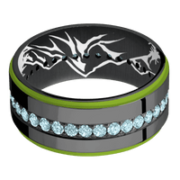 Zirconium + Polish , Polish Finish + White