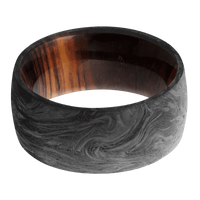 Forged Carbon Fiber + None Finish + Cocobolo