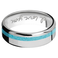 10K White Gold + Polish , Satin Finish
